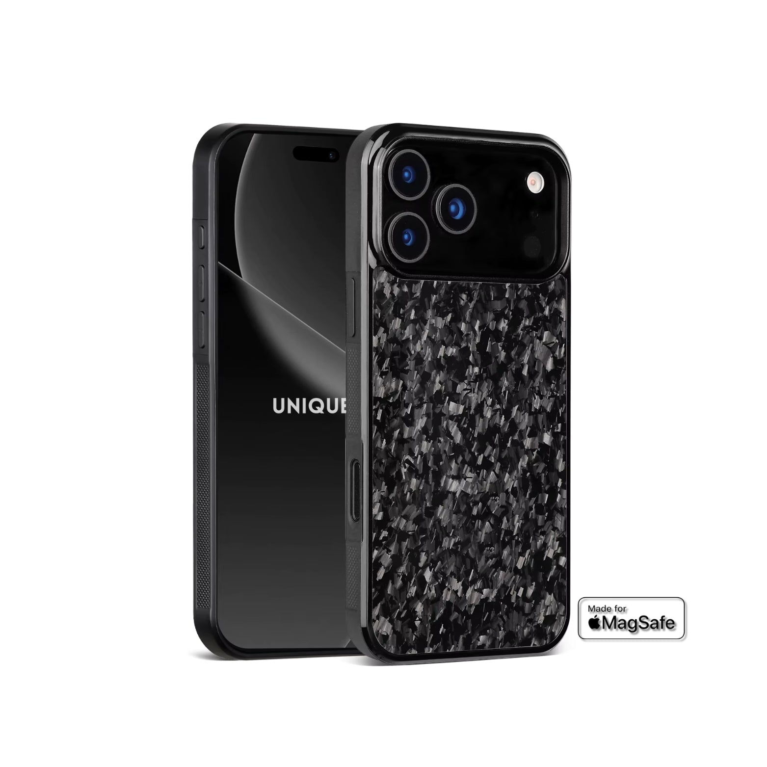 BLACK FORGED CARBON FIBER CASE