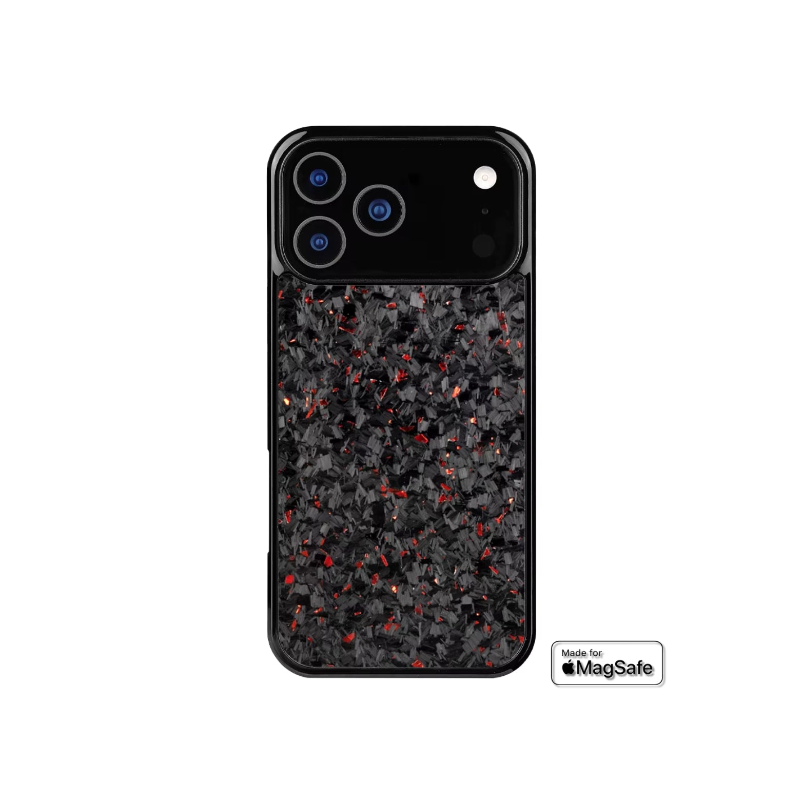 RED FORGED CARBON FIBER CASE