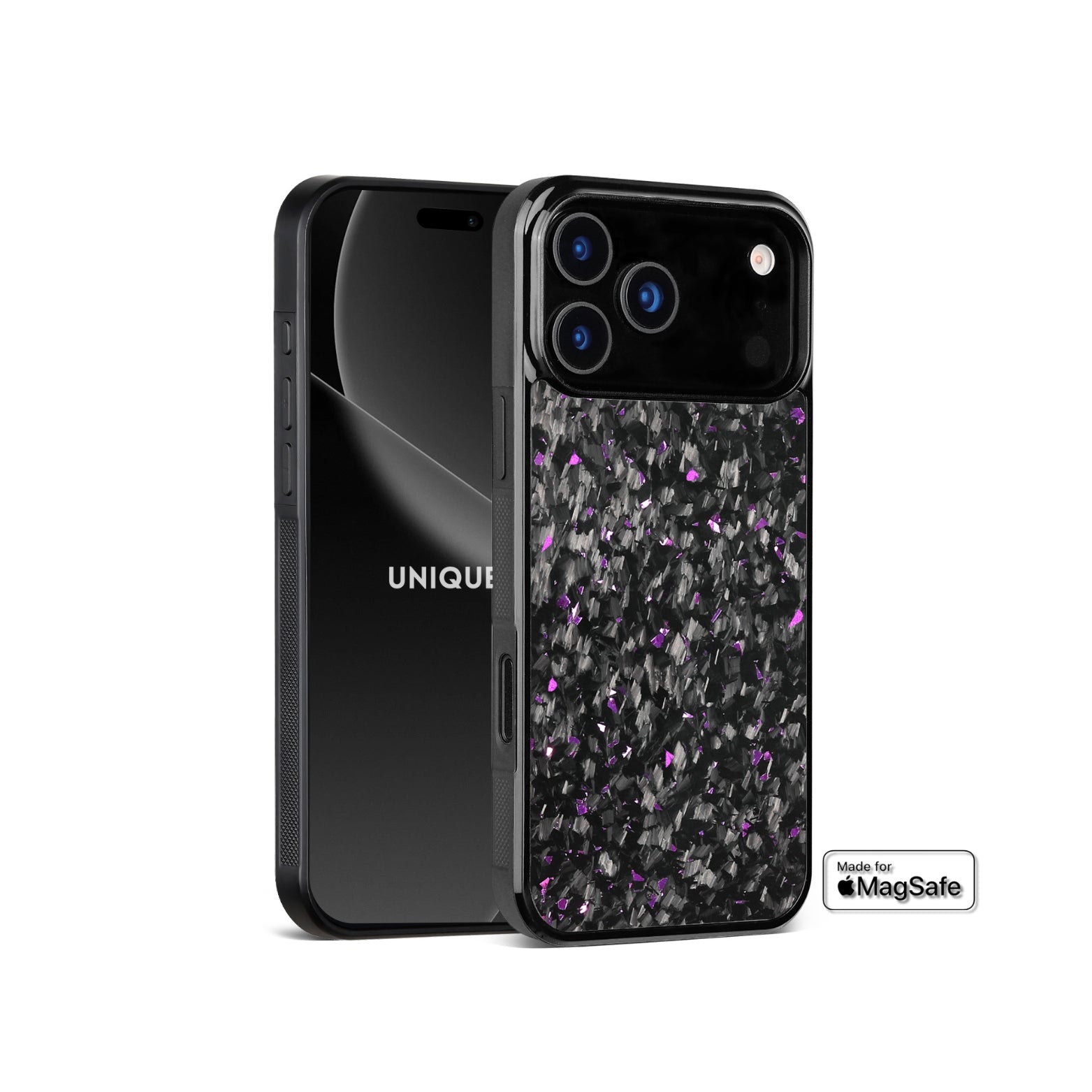 PURPLE FORGED CARBON FIBER CASE